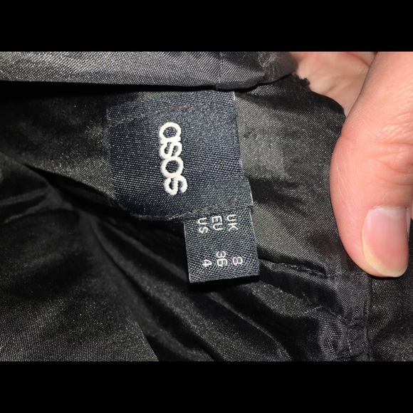 Asos Black dress. Like new. Only worn once !! - Picture 4 of 4